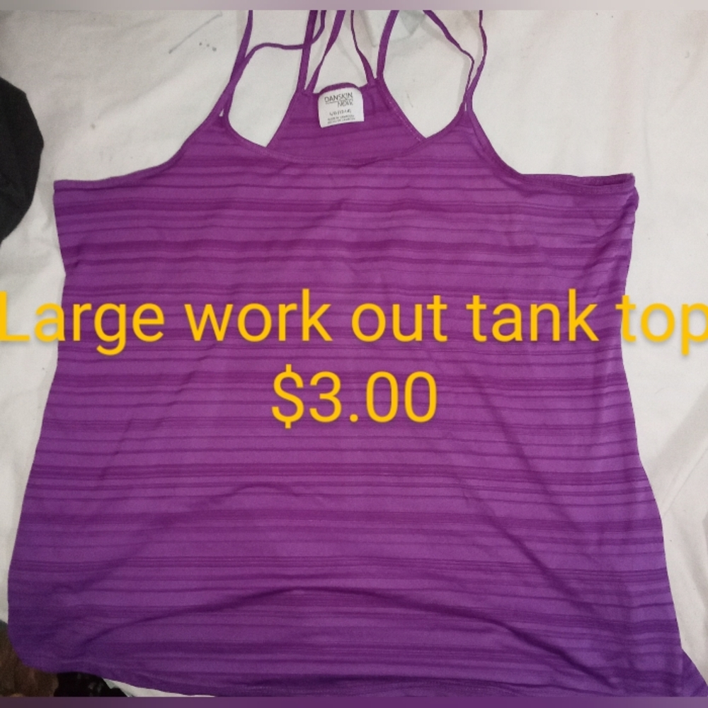 Large purple tank top